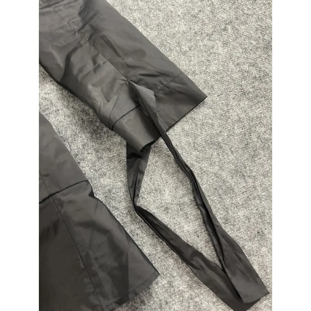 Cole Haan Jacket Women Large Black Full Zip Travel Windbreaker Long Casual N66